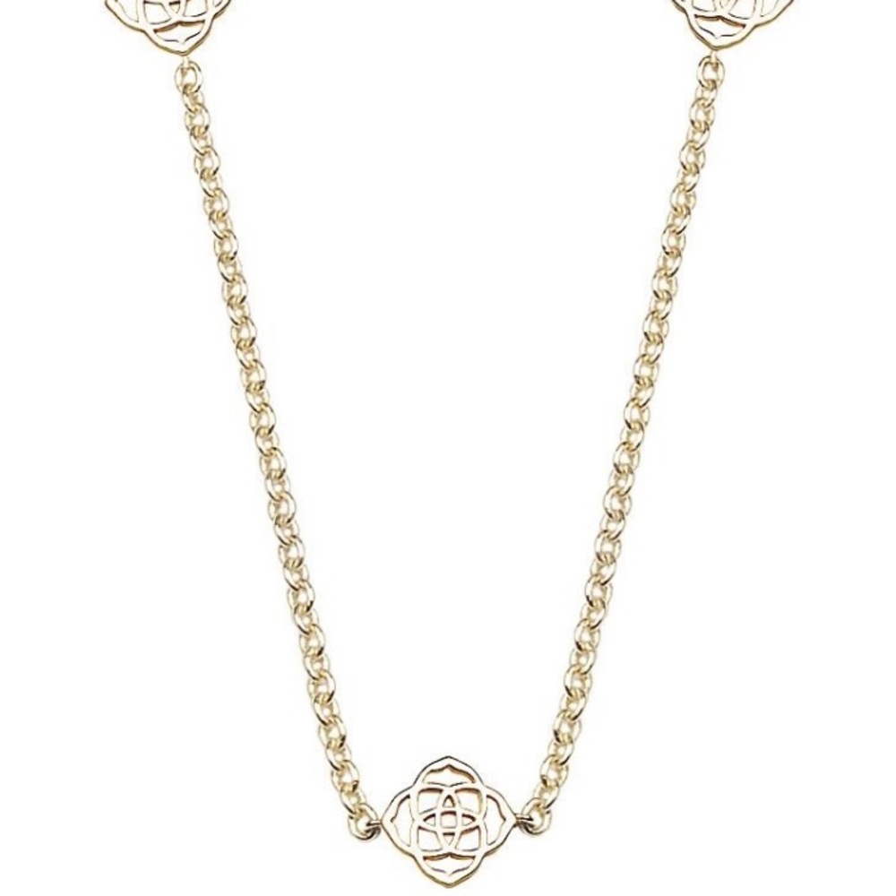 Kendra Scott devalyn long chain necklace